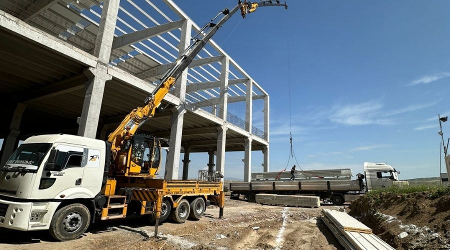 Çelik montaj vinç kiralama Resim Galerisi